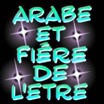 arabe et fiere d'etre